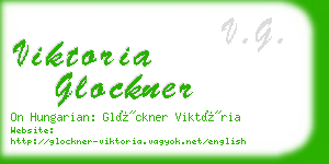 viktoria glockner business card